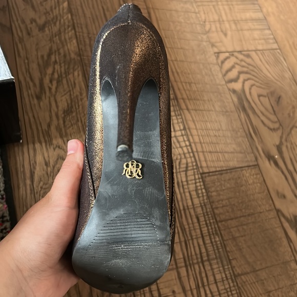 Used Banana Republic boots R R GEORGINE BRONZE - Picture 3 of 8